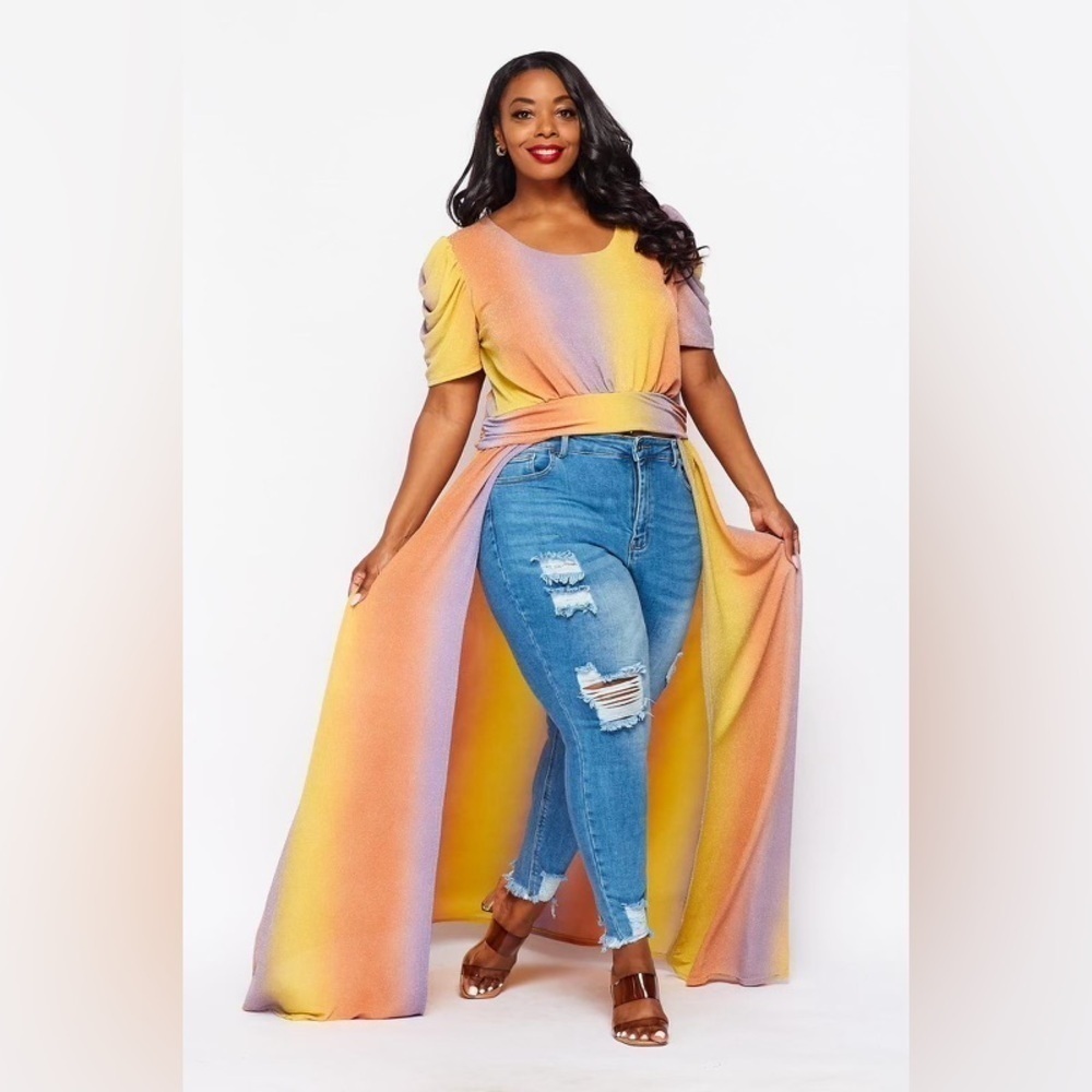 High low blouse